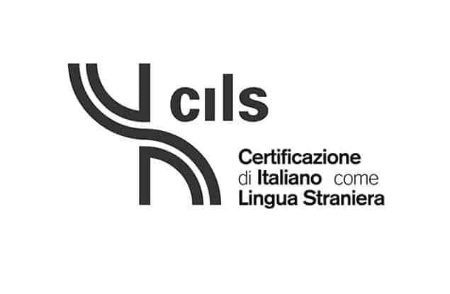 Logotipo oficial de la certificación CILS para italiano como lengua extranjera, ofrecida en programas de capacitación de idiomas en Puebla.