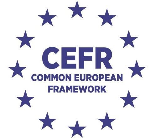 Logo del CEFR, marco común europeo de referencia para certificaciones de idiomas en Puebla