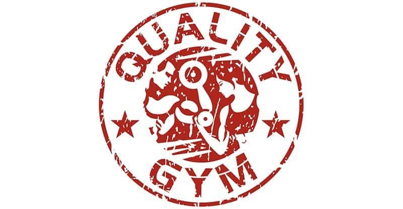Logotipo de Quality Gym, utilizado para representar convenios de bienestar físico entre gimnasios y escuelas de idiomas en Puebla.