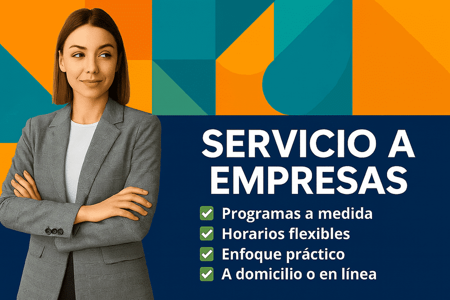 Curso de idiomas para empresas con programas a medida, horarios flexibles y enfoque práctico para certificaciones oficiales