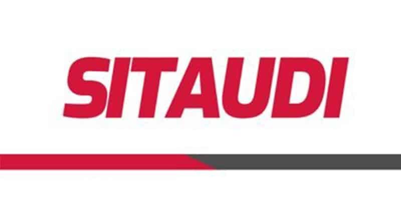 Logotipo del SITAUDI, sindicato de trabajadores de Audi México, aliado de escuela de idiomas en Puebla mediante convenio institucional.
